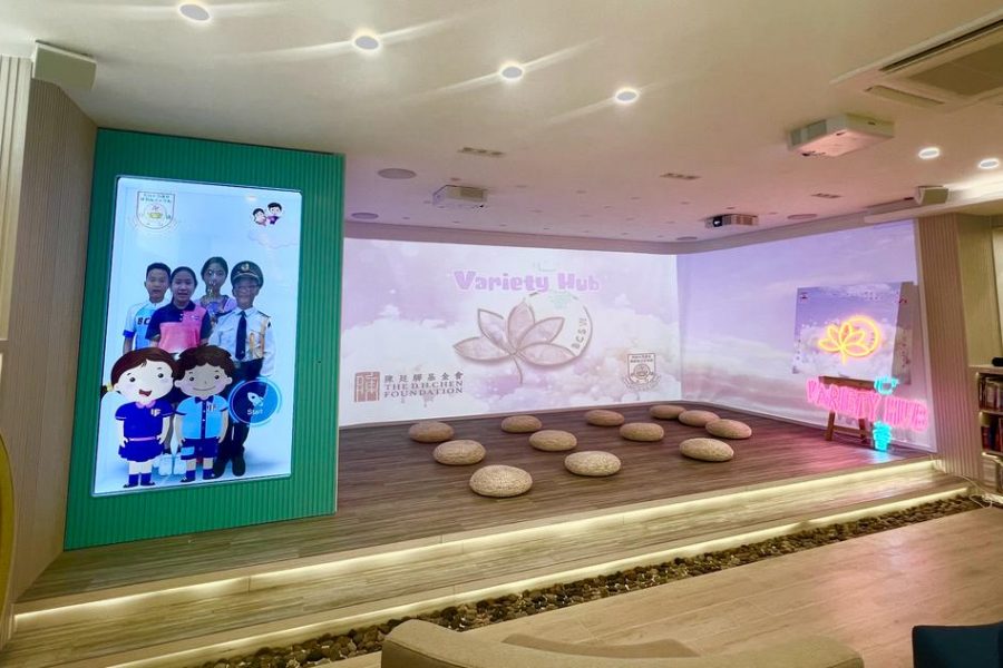 多元人文學習空間「心薈」開幕 媲美大學圖書館 鼓勵學生自主學習